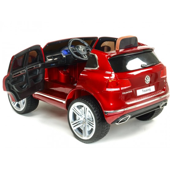 Volkswagen Touareg s 2.4G dálkovým ovládáním, odpružení, bluetooth, MP3, USB, SD, VÍNOVÁ METALÍZA